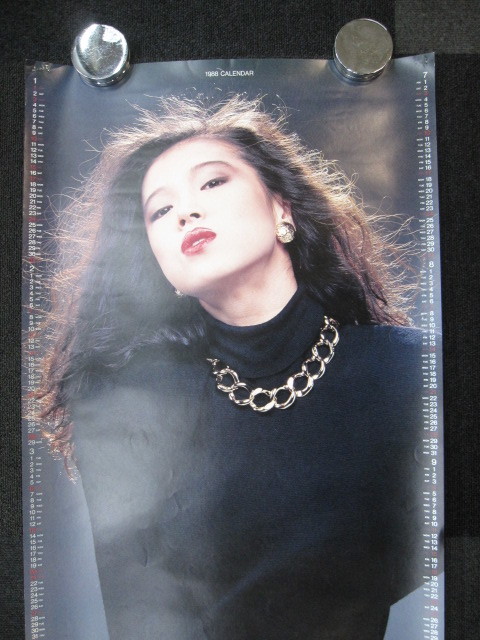中森明菜 ポスター 80年代 昭和 アイドル 歌手 コレクション品 買取 / 買取専門 金沢買取プラザ