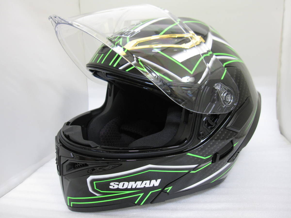 【バイク用品】SOMAN フルフェイス ダブルシールドヘルメット オートバイ 買取 / 買取専門 金沢買取プラザ
