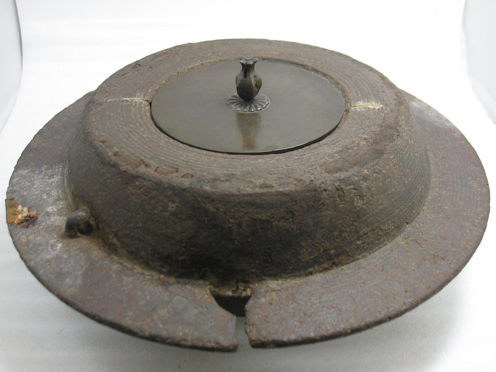 時代物 茶道具 糸目透木釜 胴径一尺 / 買取専門 金沢買取プラザ